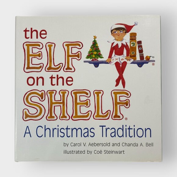 Elf on the Shelf Hardcover Book with Dustjacket | Boy | Christmas Holidays - Picture 1 of 6